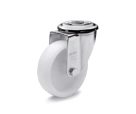 RE.F8-N-Monolithic castor wheels with steel bracket